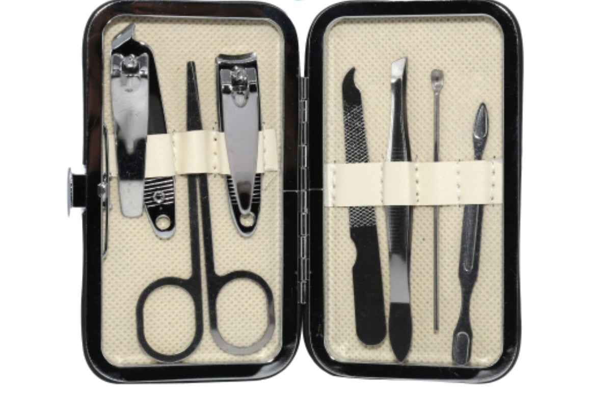ESTUCHE COLORIDO HERRAMIENTAS MANICURE